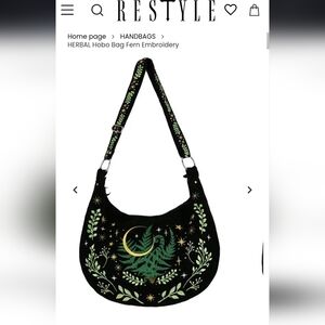 Restyle Herbal Hobo Bag
